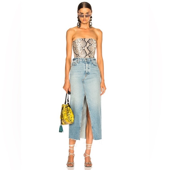 grlfrnd 🩵 isla midi skirt - Picture 6 of 9